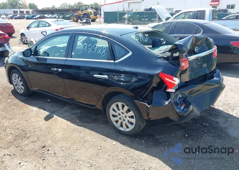 2017 Nissan Sentra Sv z USA, uszkodzony, nr VIN 3N1AB7AP2HL692928